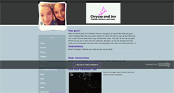Desktop Screenshot of jenandchryssa.weebly.com