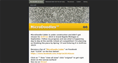Desktop Screenshot of microdoodles.weebly.com