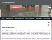 Tablet Screenshot of concreterefinishing.weebly.com