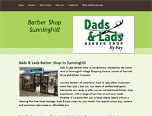 Tablet Screenshot of dadsandlads.weebly.com