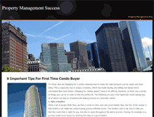 Tablet Screenshot of condopropertymanagement.weebly.com