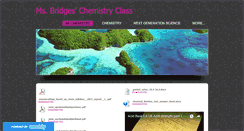 Desktop Screenshot of msbridgeschemistry.weebly.com