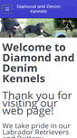 Mobile Screenshot of diamondanddenimkennel.weebly.com