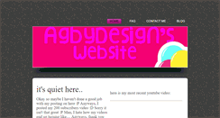 Desktop Screenshot of agbydesign.weebly.com