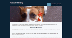 Desktop Screenshot of katiespetsitting.weebly.com