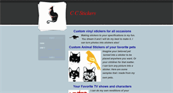 Desktop Screenshot of ccstickers.weebly.com