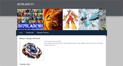 Desktop Screenshot of beyblade101.weebly.com