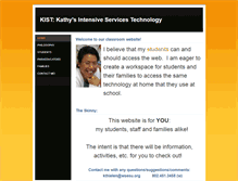 Tablet Screenshot of kist.weebly.com