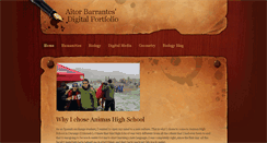 Desktop Screenshot of aitorbarrantesdigitalportfolio.weebly.com