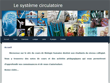 Tablet Screenshot of biologiehumaine.weebly.com