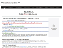 Tablet Screenshot of freesamplesplus.weebly.com