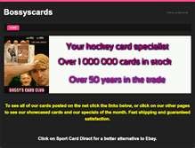 Tablet Screenshot of bossyscards.weebly.com