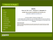 Tablet Screenshot of histoire-rugby.weebly.com