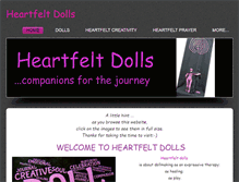 Tablet Screenshot of heartfeltdolls.weebly.com