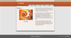 Desktop Screenshot of 1-2-many.weebly.com