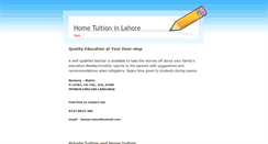 Desktop Screenshot of home-tutor.weebly.com