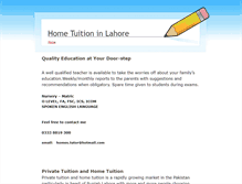 Tablet Screenshot of home-tutor.weebly.com