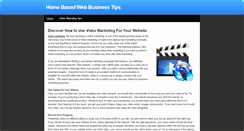 Desktop Screenshot of homebasedwebbusiness.weebly.com