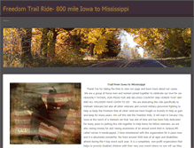 Tablet Screenshot of freedomtrailride800miowatomiss.weebly.com