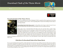 Tablet Screenshot of download-clashofthetitans-movie.weebly.com