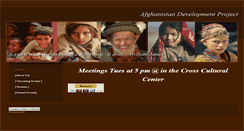 Desktop Screenshot of afghanistandevelopmentproject.weebly.com