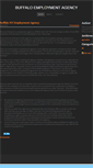 Mobile Screenshot of buffaloemploymentagency.weebly.com