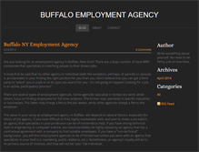 Tablet Screenshot of buffaloemploymentagency.weebly.com