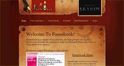 Desktop Screenshot of foosebook.weebly.com