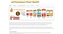 Desktop Screenshot of affordablefranchisingfoodcarts.weebly.com