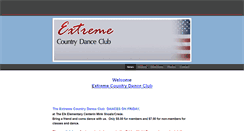 Desktop Screenshot of extremecountrydanceclub.weebly.com