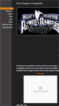 Mobile Screenshot of powerrangersarmageddon.weebly.com