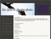 Tablet Screenshot of keetownandcountrycentre.weebly.com