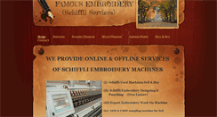 Desktop Screenshot of famous-embroidery.weebly.com