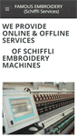 Mobile Screenshot of famous-embroidery.weebly.com
