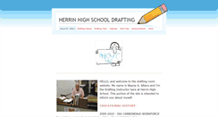 Desktop Screenshot of herrinhighschooldrafting.weebly.com
