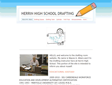 Tablet Screenshot of herrinhighschooldrafting.weebly.com