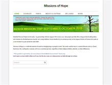 Tablet Screenshot of missionsofhope.weebly.com