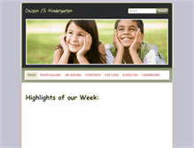 Tablet Screenshot of fdkindergarten.weebly.com