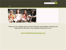Tablet Screenshot of campconradchinnock.weebly.com