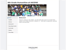 Tablet Screenshot of mssmithhumanities.weebly.com