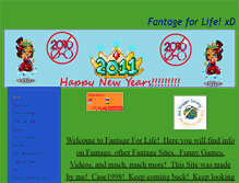 Tablet Screenshot of fantageforlife.weebly.com