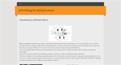Desktop Screenshot of michaelserouradvertising.weebly.com