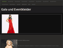 Tablet Screenshot of abiballkleider-online.weebly.com