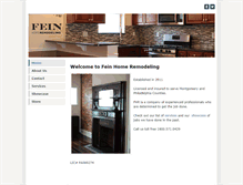 Tablet Screenshot of feinhomeremodeling.weebly.com