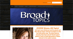 Desktop Screenshot of broadtopics.weebly.com