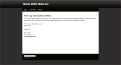 Desktop Screenshot of nwillismediaart.weebly.com