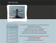 Tablet Screenshot of findyourjoy.weebly.com