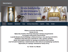 Tablet Screenshot of bierzmanci.weebly.com