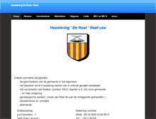 Tablet Screenshot of derootreet.weebly.com