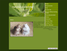 Tablet Screenshot of hamstersunited.weebly.com